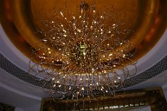 Dubai 07 Burj Al Arab 15 Chandelier on Mezzanine